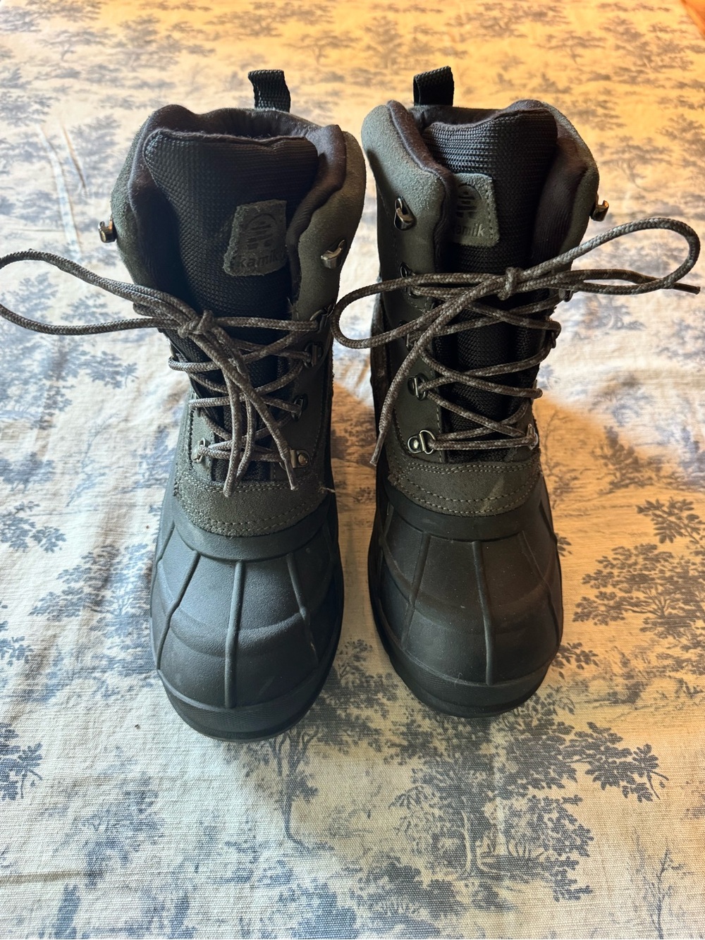 Kamik Black Men's Rain & Snow Boots
